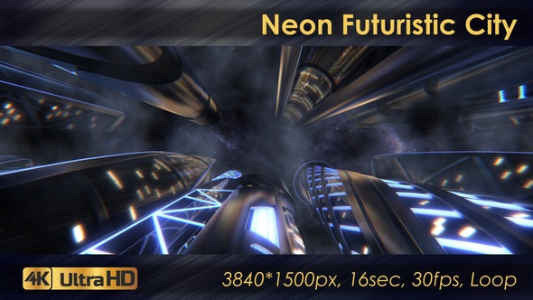 Neon Futuristic City