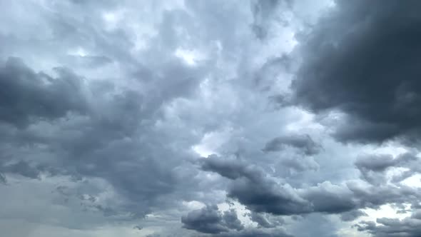 Storm clouds timelapse