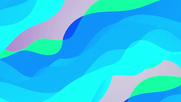 Abstract geometric colorful background with waves