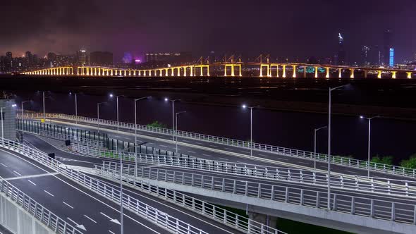 Hong Kong Zhuhai Macau Bridge By Amizade in China Timelapse