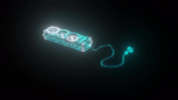 Electric Socket Hologram 4k alt