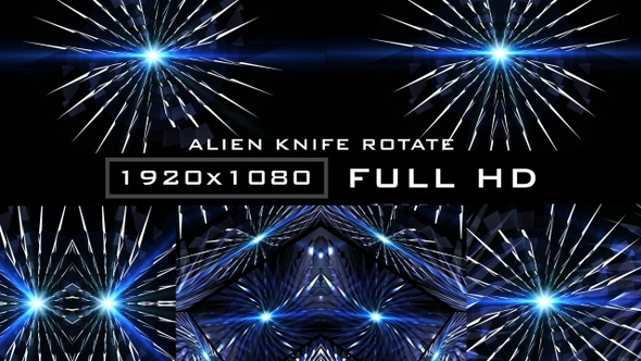 Alien Knife Rotate