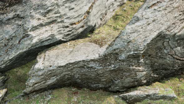 Close Up of Rocky Stones Formation