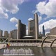 City Summer Parks Nathan Phillips Square Toronto - VideoHive Item for Sale