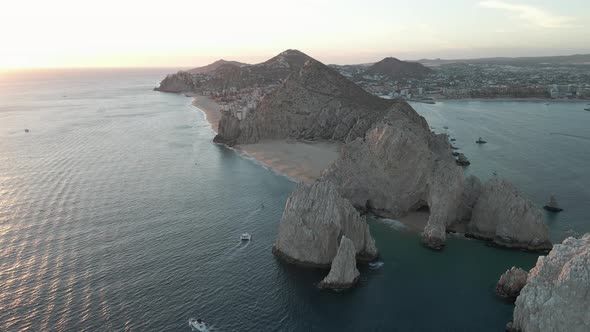 Cabo San Lucas Cinematic Sunset View