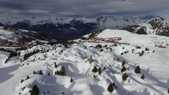 Aerial view of La Plange