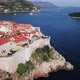 Aerial View of Dubrovnik City Walls from the Fort Bokar side - VideoHive Item for Sale