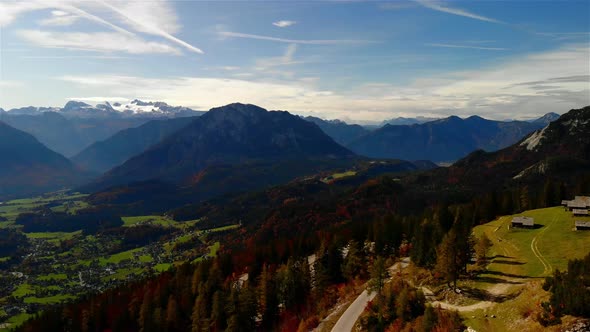 Beautiful Autumn Landscape in the Mountains