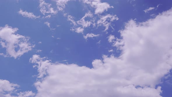 blue sky with clouds