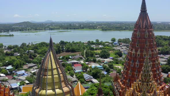 Wat Tham Khao Noi and Wat Tham Sua in Kanchanaburi Thailand