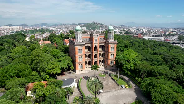 Fiocruz Foundation headquarters at Rio de Janeiro Brazil.