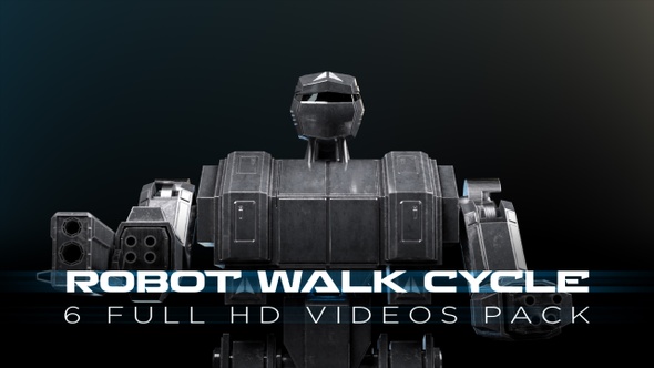 Robot Walk Cycle Pack