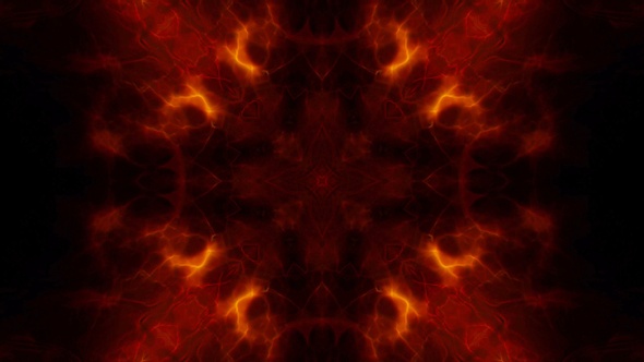 Fire Plasma Energy Background 4K Loop 02