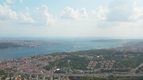 Bosphorus Aerial View
