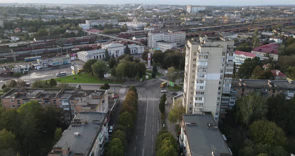 The City And Its Infrastructure From A Bird's Eye View