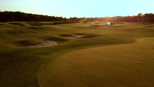 Huge Grass Field for Golf