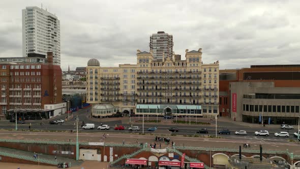 Aerial Rising Video The Grand Brighton Hotel Uk