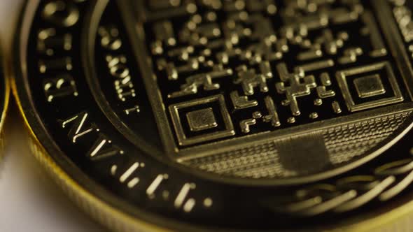 Rotating shot of Titan Bitcoins 