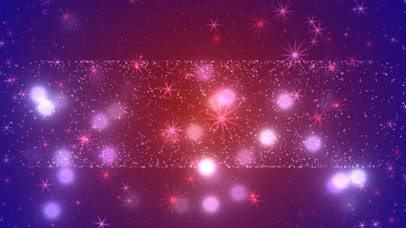 Center Sparkle Motion Loop Background