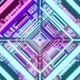 Light Pink And Blue Square Background Vj Loop 4K - VideoHive Item for Sale