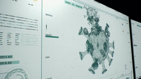 3D visual representation of the statistical analysis performed for COVID-19 data alt