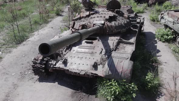 Destroyed Russian Military Equipment During the War in Ukraine