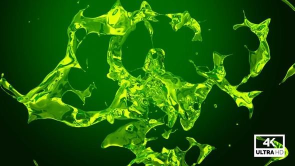 Swirl Green Water Splash alt