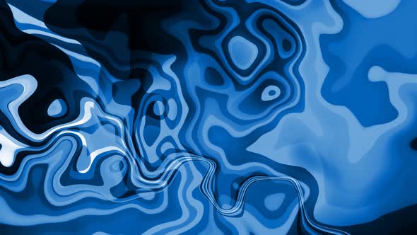 Background Blue Color Wavy Liquid Background