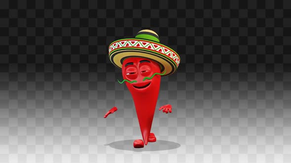 Chili Pepper Happy Walk