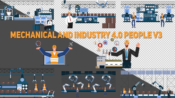 Mechanical And Industry 4.0 People V3