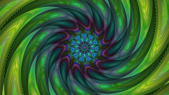 Hypnotic Spiral Animated Background