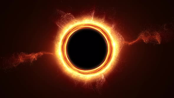 Futuristic Black Hole Simulation