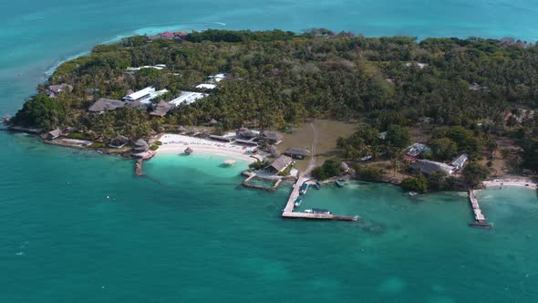 Tintinpan and Isla Mucura in San Bernardo Islands, on Colombia's Caribbean Coast