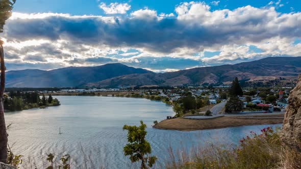 Cromwell in New Zealand timelapse