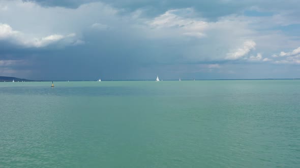 Sailboat And The Lake