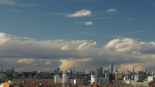 Cloud Shadows on the City Lanshafte