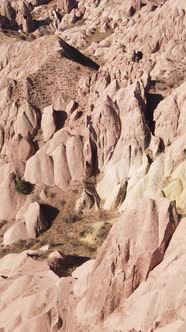 Cappadocia Landscape Aerial View