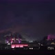 Pink Geothermal Power Plants Working Overnight Long Shot - VideoHive Item for Sale