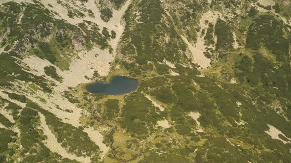 Banderishki Lakes Muratovo Lake From Aerial