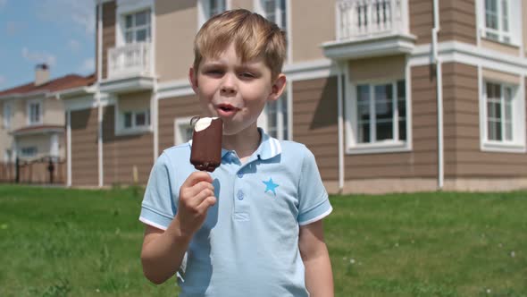 Kid with Ice Cream