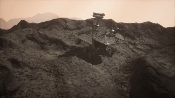 Opportunity Mars Exploring the Surface of Red Planet alt