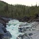 Drone move above  mountain river Glomaga, Marmorslottet, Mo i Rana,Norway - VideoHive Item for Sale