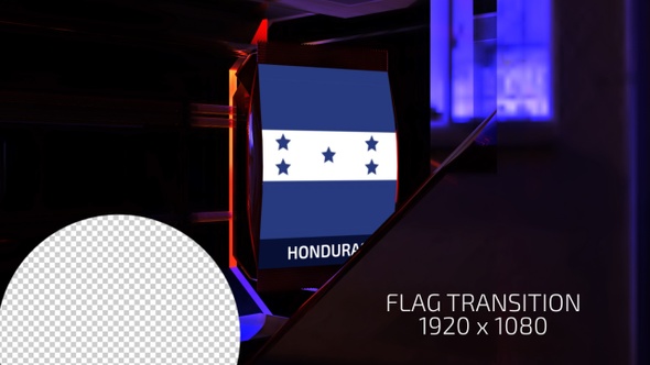 Honduras Flag Transition