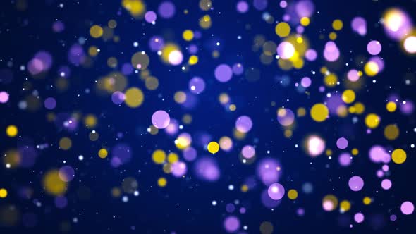 Colourful Particles Background