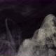 White smoke on a black background v.4 - VideoHive Item for Sale