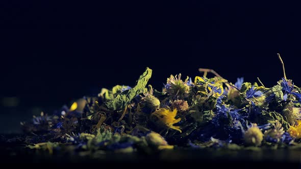 Herbs Tea Of Lemon Balm, Cornflower, Nettle And Marigold