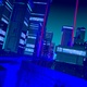 Flying In The Night Sci Fi City - VideoHive Item for Sale