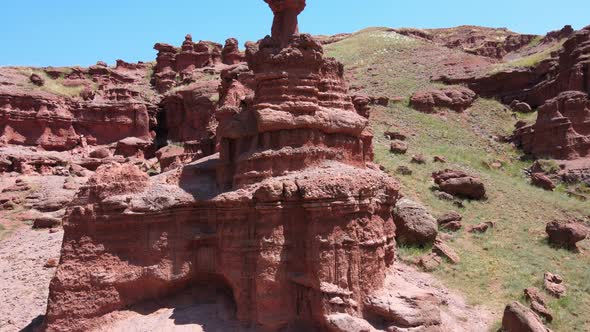 red fairy chimneys