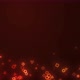 Neon Orange Geometry Particles Background - VideoHive Item for Sale