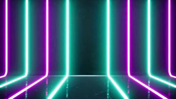 4K Neon Light Lamp Background 02